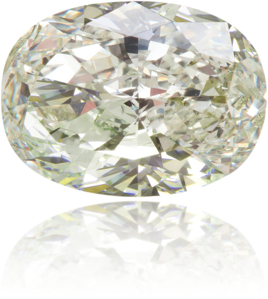 Natural Yellow Diamond Oval 1.10 ct Polished