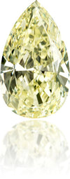 Natural Yellow Diamond Pear Shape 3.96 ct Polished