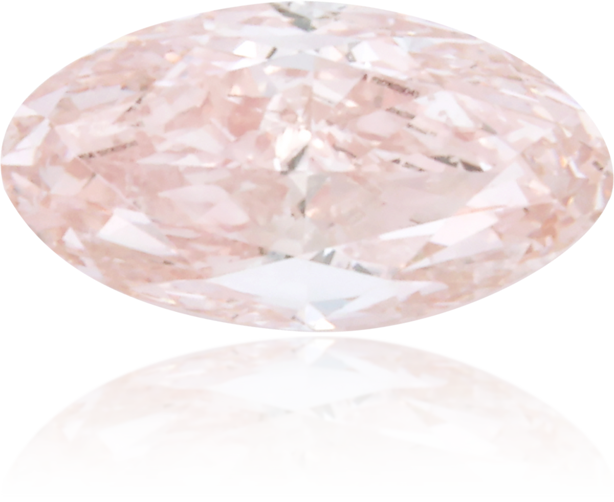 Natural Pink Diamond Oval 0.63 ct Polished