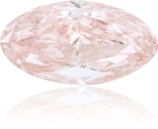 Natural Pink Diamond Oval 0.63 ct Polished