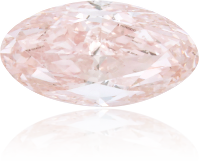 Natural Pink Diamond Oval 0.63 ct Polished