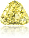 Natural Yellow Diamond Triangle 1.14 ct Polished