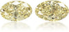 Natural Yellow Diamond Oval 0.87 ct set