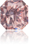 Natural Pink Diamond Square 0.33 ct Polished