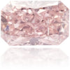 Natural Pink Diamond Rectangle 0.71 ct Polished