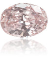 Natural Pink Diamond Oval 0.16 ct Polished
