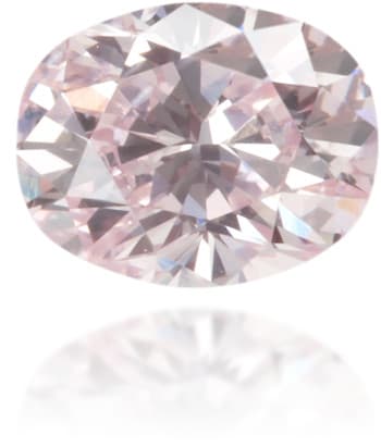 Natural Purple Diamond Oval 0.19 ct Polished