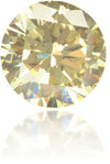 Natural Yellow Diamond Round 0.46 ct Polished