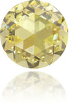 Natural Yellow Diamond Rose Cut 0.47 ct Polished