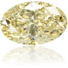 Natural Yellow Diamond Oval 0.44 ct Polished