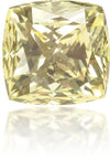 Natural Yellow Diamond Square 0.95 ct Polished
