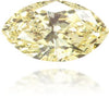 Natural Yellow Diamond Marquise 0.34 ct Polished