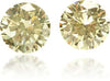 Natural Yellow Diamond Round 1.23 ct set