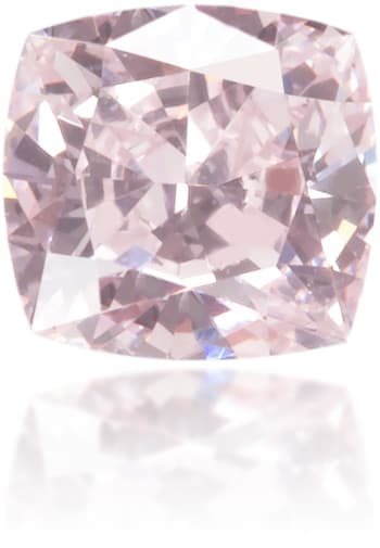 Natural Pink Diamond Rectangle 0.16 ct Polished