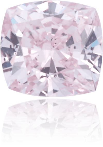 Natural Pink Diamond Cushion 0.16 ct Polished
