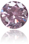 Natural Purple Diamond Round 0.07 ct Polished