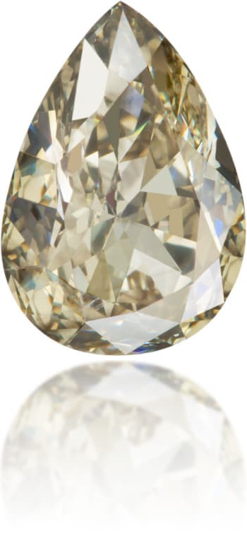Natural Green Diamond Pear Shape 1.99 ct Polished