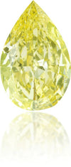 Natural Yellow Diamond Pear Shape 1.78 ct Polished