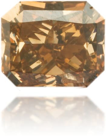 Natural Brown Diamond Rectangle 1.26 ct Polished