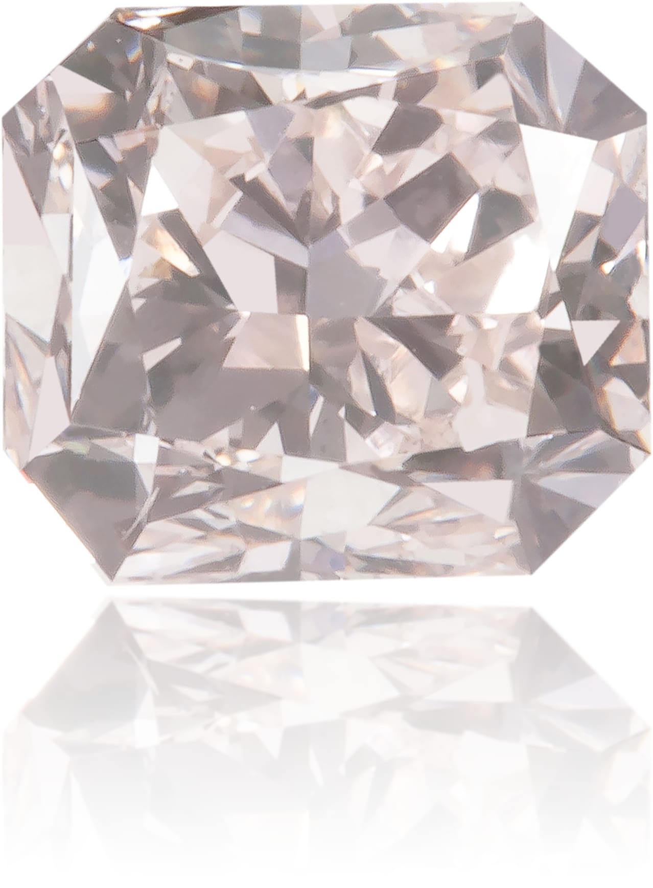 Natural Pink Diamond Rectangle 0.52 ct Polished