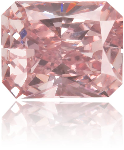 Natural Pink Diamond Rectangle 0.27 ct Polished
