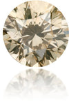 Natural Brown Diamond Round 1.58 ct Polished