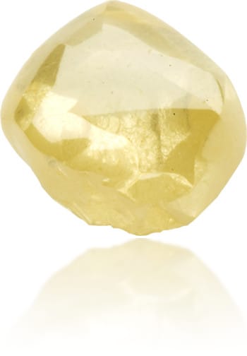 Natural Yellow Diamond Rough 0.81 ct Rough