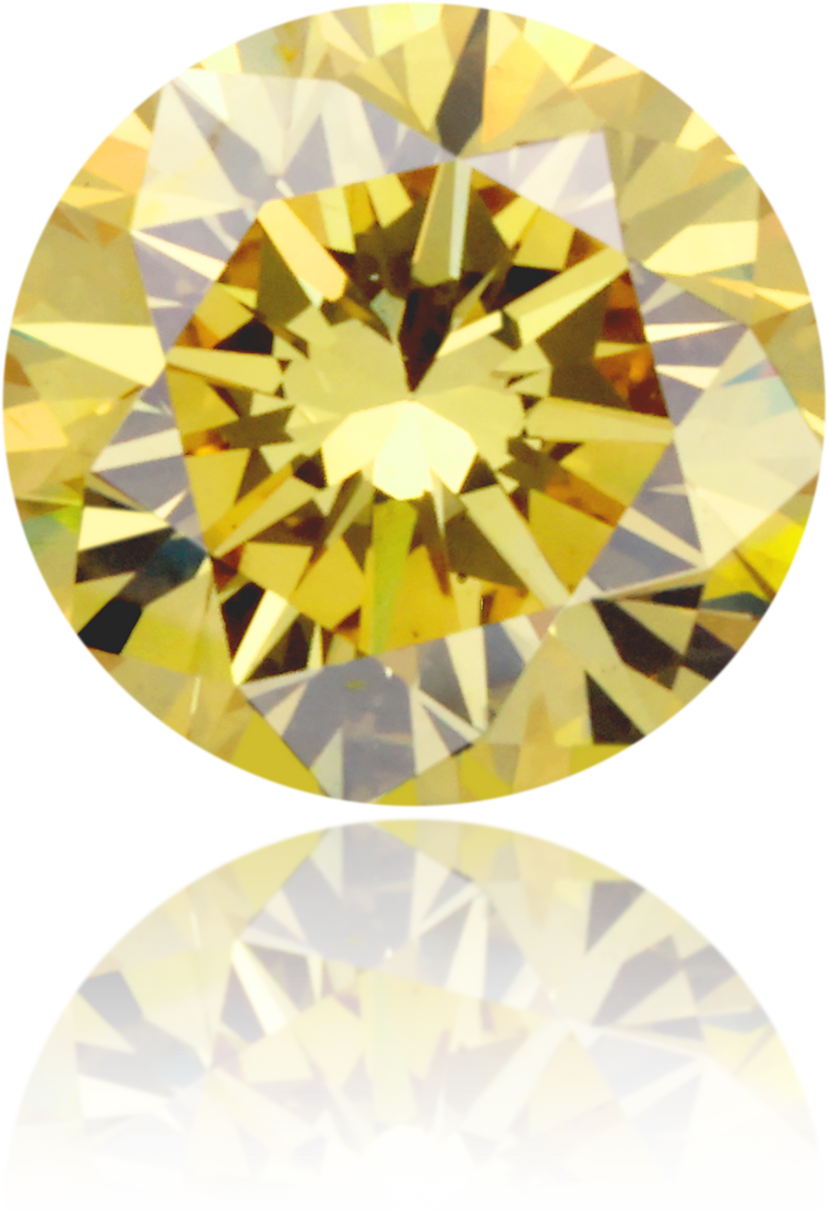 Natural Green Diamond Round 0.80 ct Polished