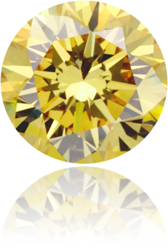 Natural Green Diamond Round 0.80 ct Polished
