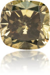 Natural Green Diamond Square 0.49 ct Polished