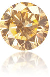 Natural Orange Diamond Round 0.61 ct Polished