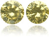 Natural Green Diamond Round 0.28 ct set