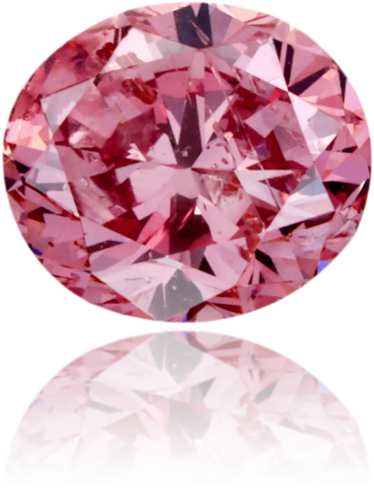 Natural Pink Diamond Oval 1.17 ct Polished