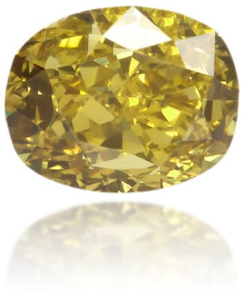 Natural Green Diamond Oval 0.21 ct Polished