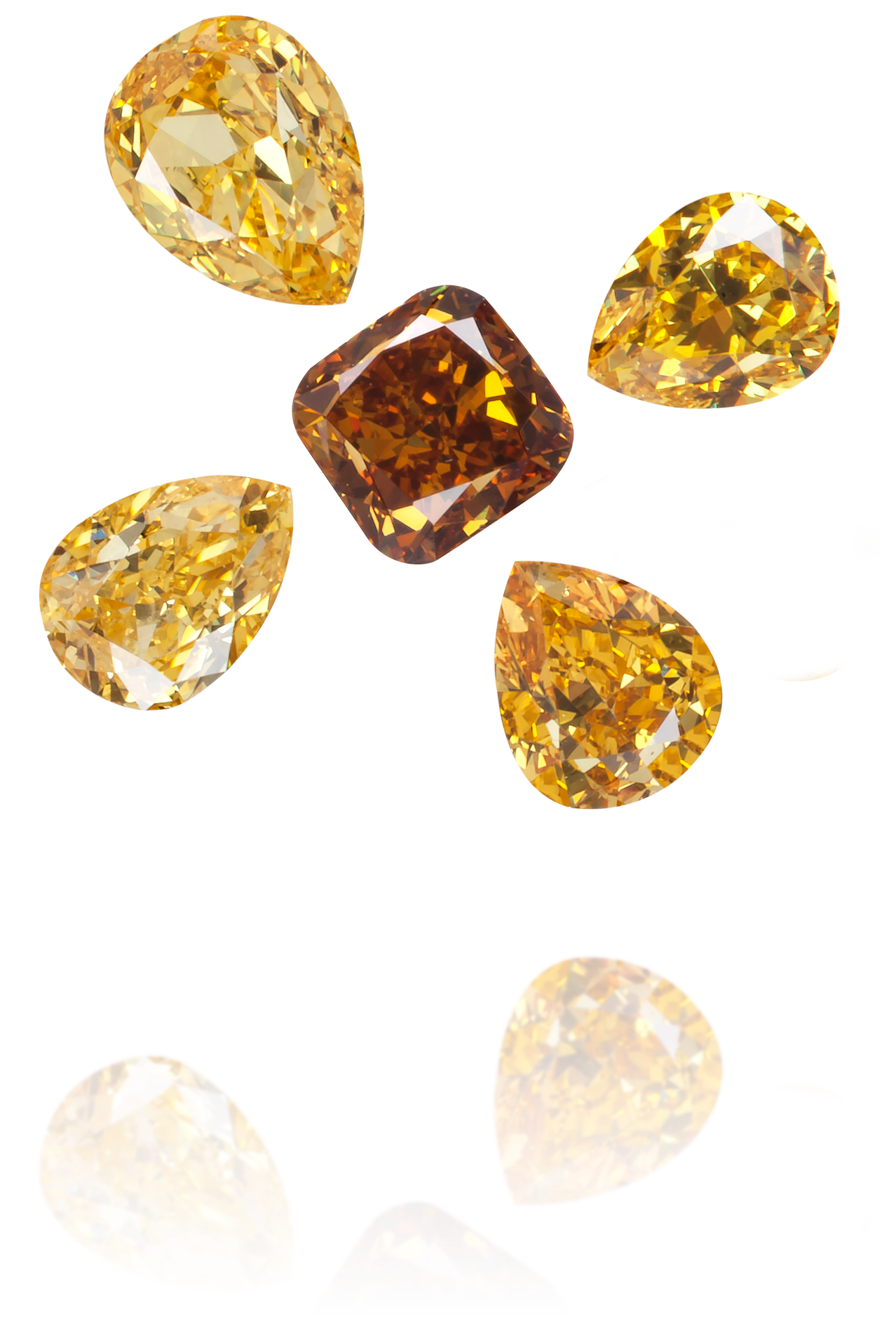 Natural Other Diamond Pear Shape 1.04 ct set