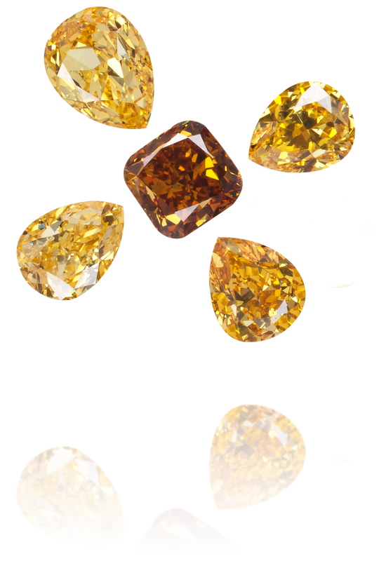 Natural Other Diamond Pear Shape 1.04 ct set