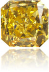 Natural Yellow Diamond Square 0.22 ct Polished