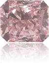 Natural Pink Diamond Rectangle 0.46 ct Polished
