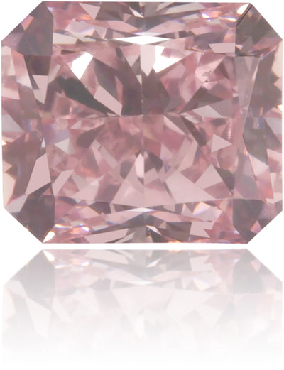 Natural Pink Diamond Rectangle 0.46 ct Polished