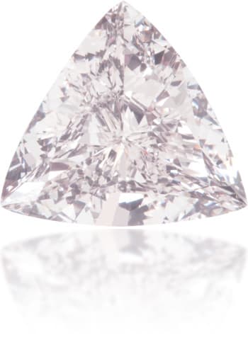 Natural Pink Diamond Triangle 0.46 ct Polished
