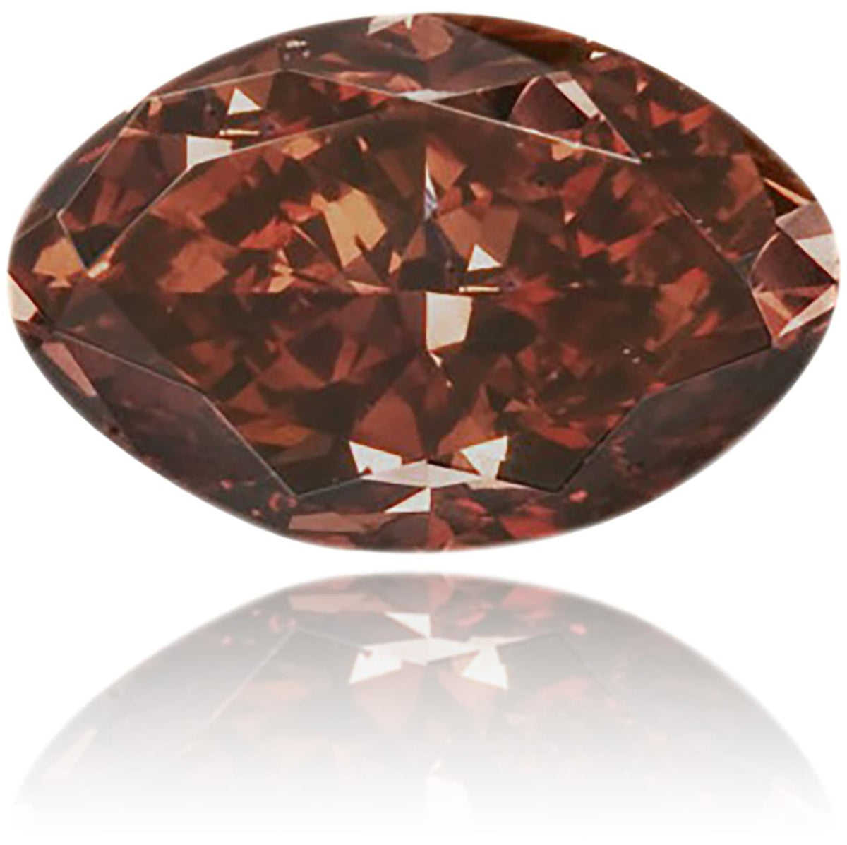 Natural Pink Diamond Oval 0.31 ct Polished
