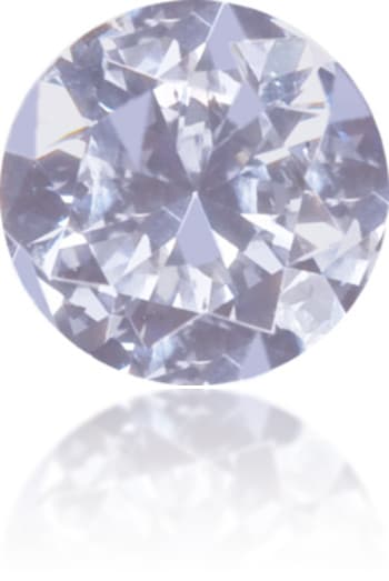Natural Blue Diamond Round 0.11 ct Polished