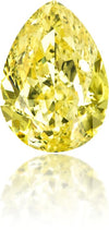 Natural Yellow Diamond Pear Shape 2.00 ct Polished