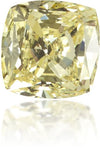 Natural Yellow Diamond Square 0.56 ct Polished