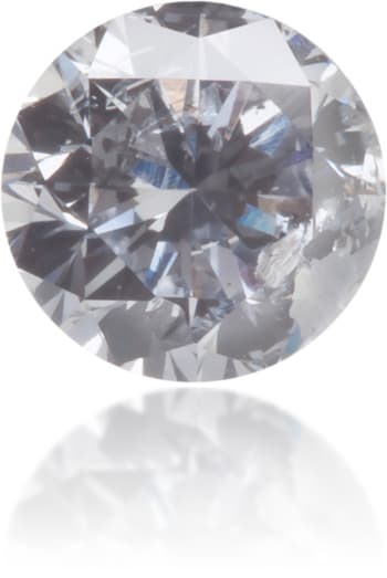 Natural Blue Diamond Round 0.29 ct Polished