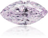 Natural Purple Diamond Marquise 0.68 ct Polished