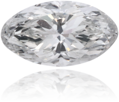 Natural Gray Diamond Oval 0.40 ct Polished