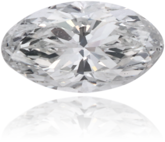 Natural Gray Diamond Oval 0.40 ct Polished