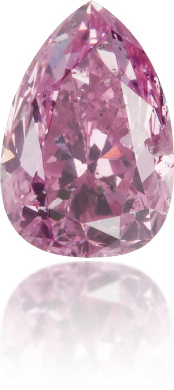 Natural Pink Diamond Pear Shape 0.47 ct Polished