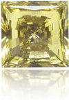 Natural Green Diamond Square 0.23 ct Polished